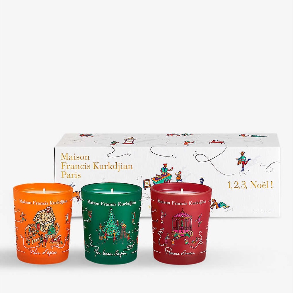 MAISON FRANCIS KURKDJIAN
1,2,3, Noël scented candles